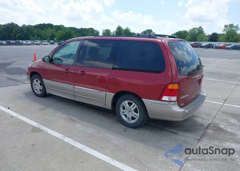 2002 Ford Windstar Sel из США, поврежденный, VIN 2FMZA53402BB08650